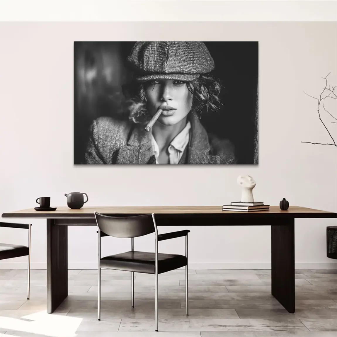 Smoky Allure Leinwand Bild