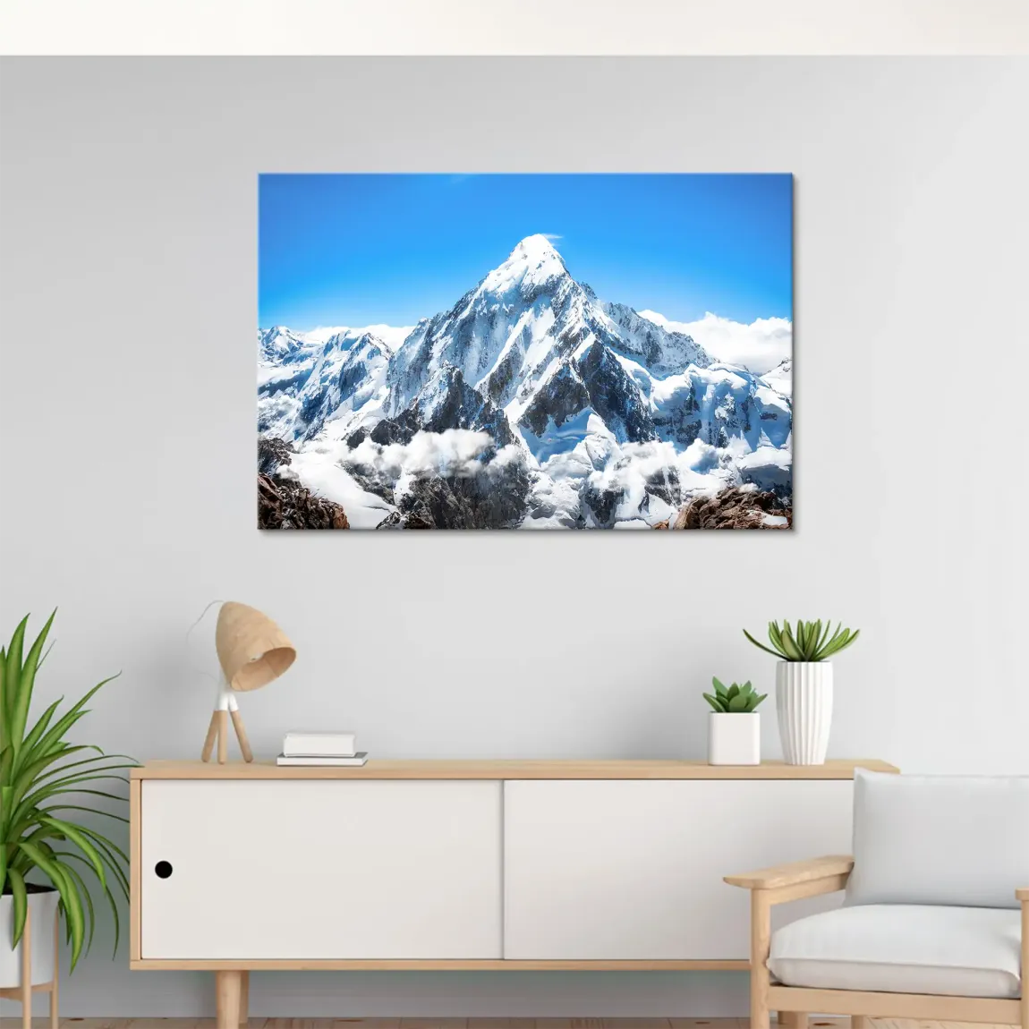 Mount Everest Leinwand Bild