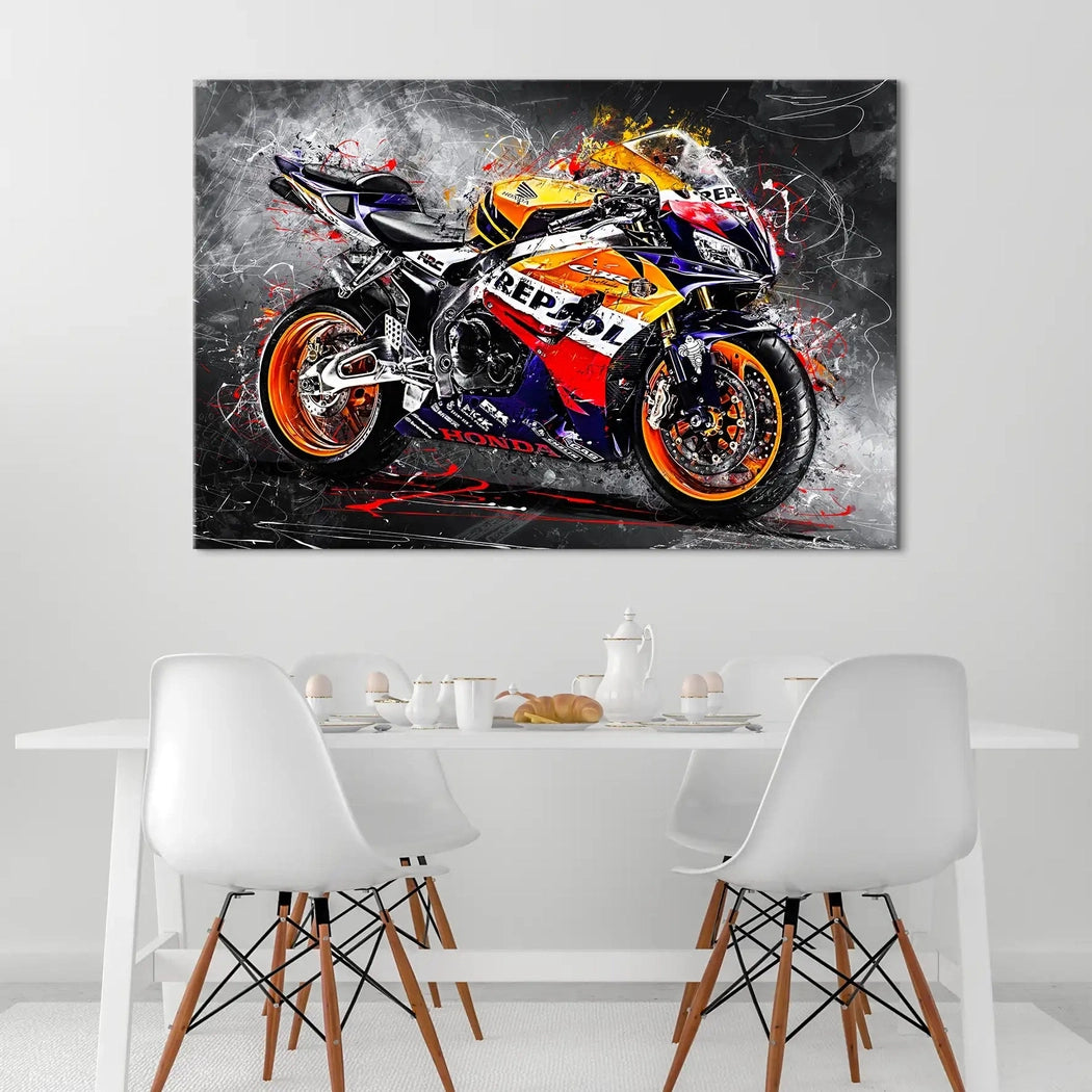 Honda Repsol SC57 Leinwand Bild INGALERIE