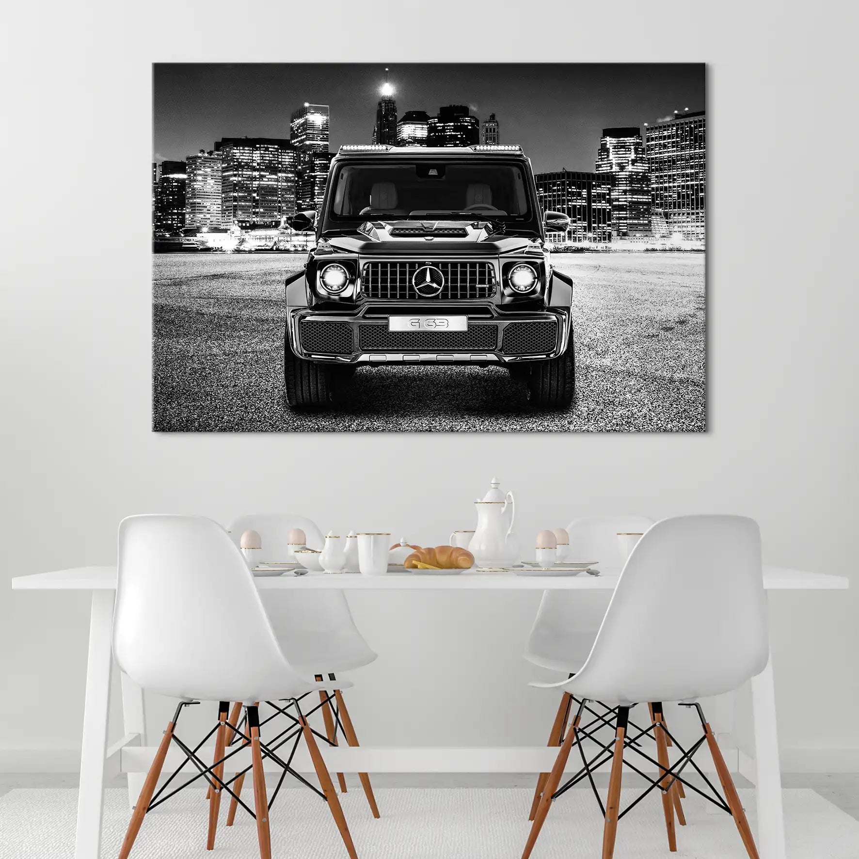 Mercedes G63 Leinwand Bild INGALERIE