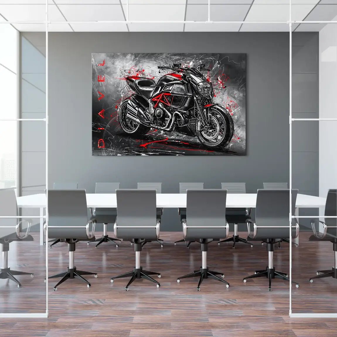 Ducati Diavel Nr.2 Leinwand Bild INGALERIE