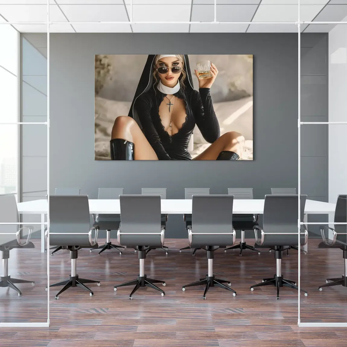 Sister Vice Divine Leinwand Bild INGALERIE