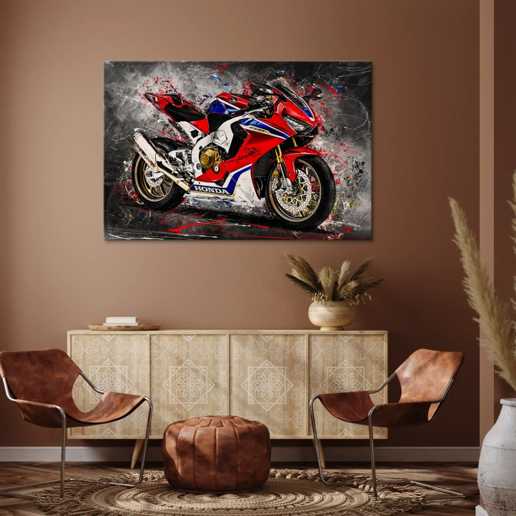 Honda CBR 1000 RR Leinwand Bild INGALERIE