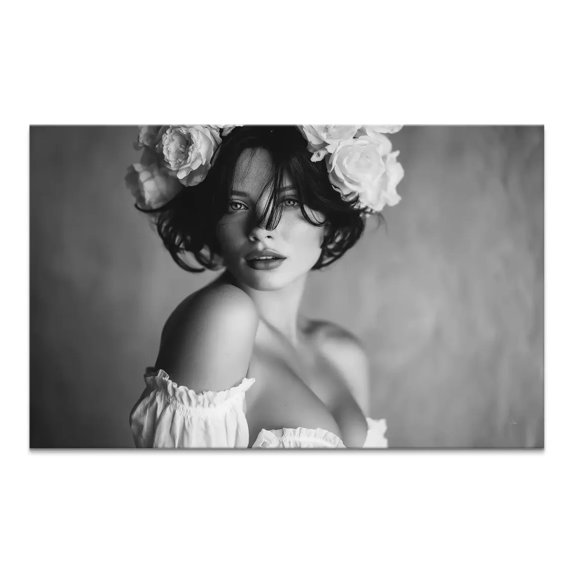 Whispered Roses Erotik Leinwand Bild