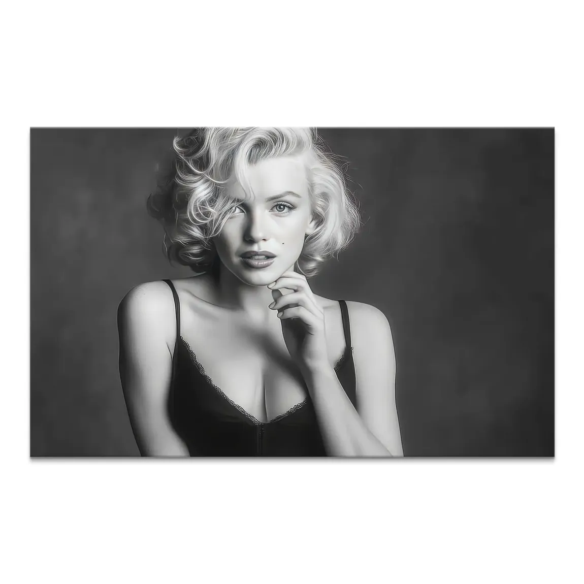 Marilyn Monroe Silent Erotik Leinwand Bild INGALERIE
