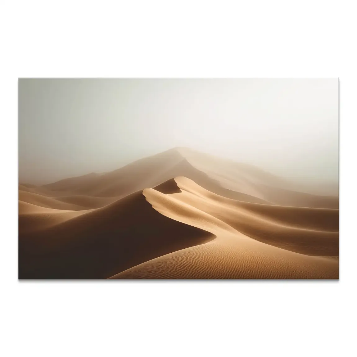 Wüstennebel Leinwand Bild