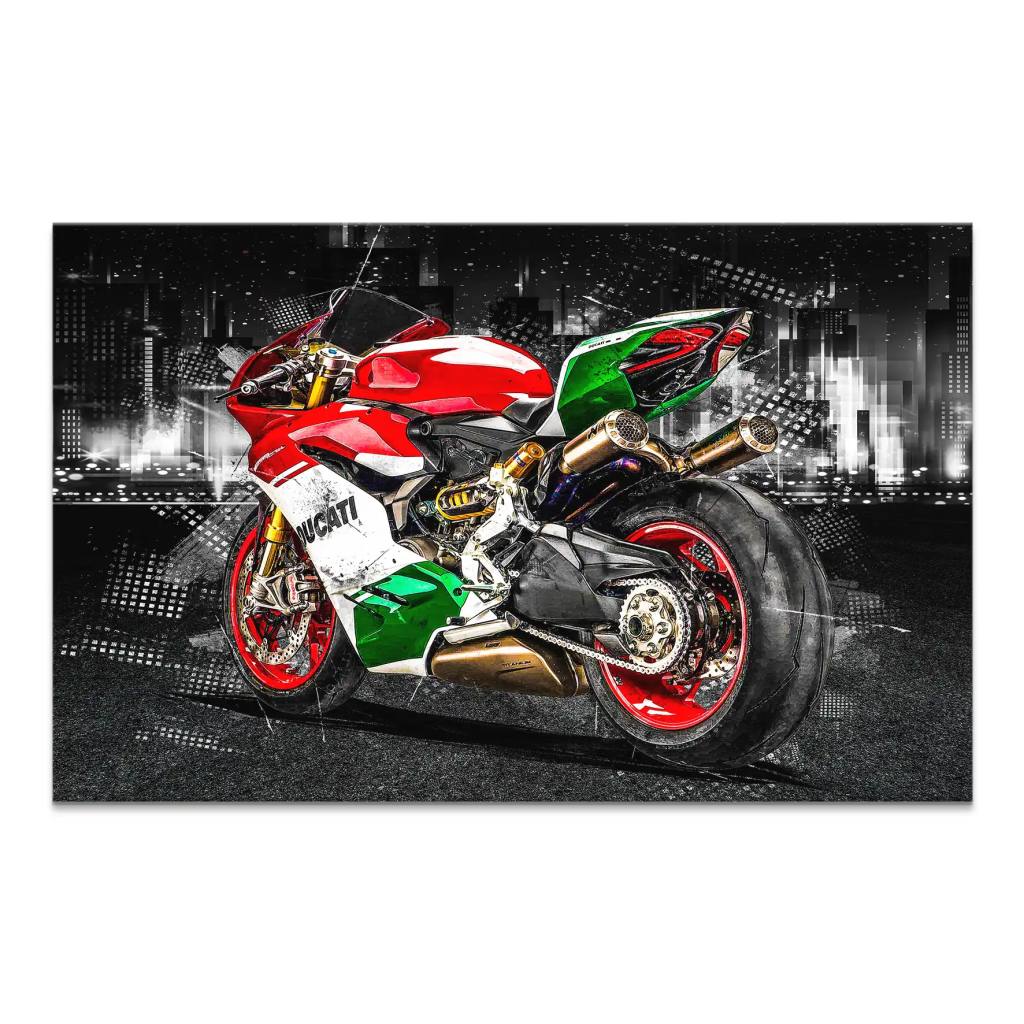 Ducati Supperleggera Leinwand Bild INGALERIE