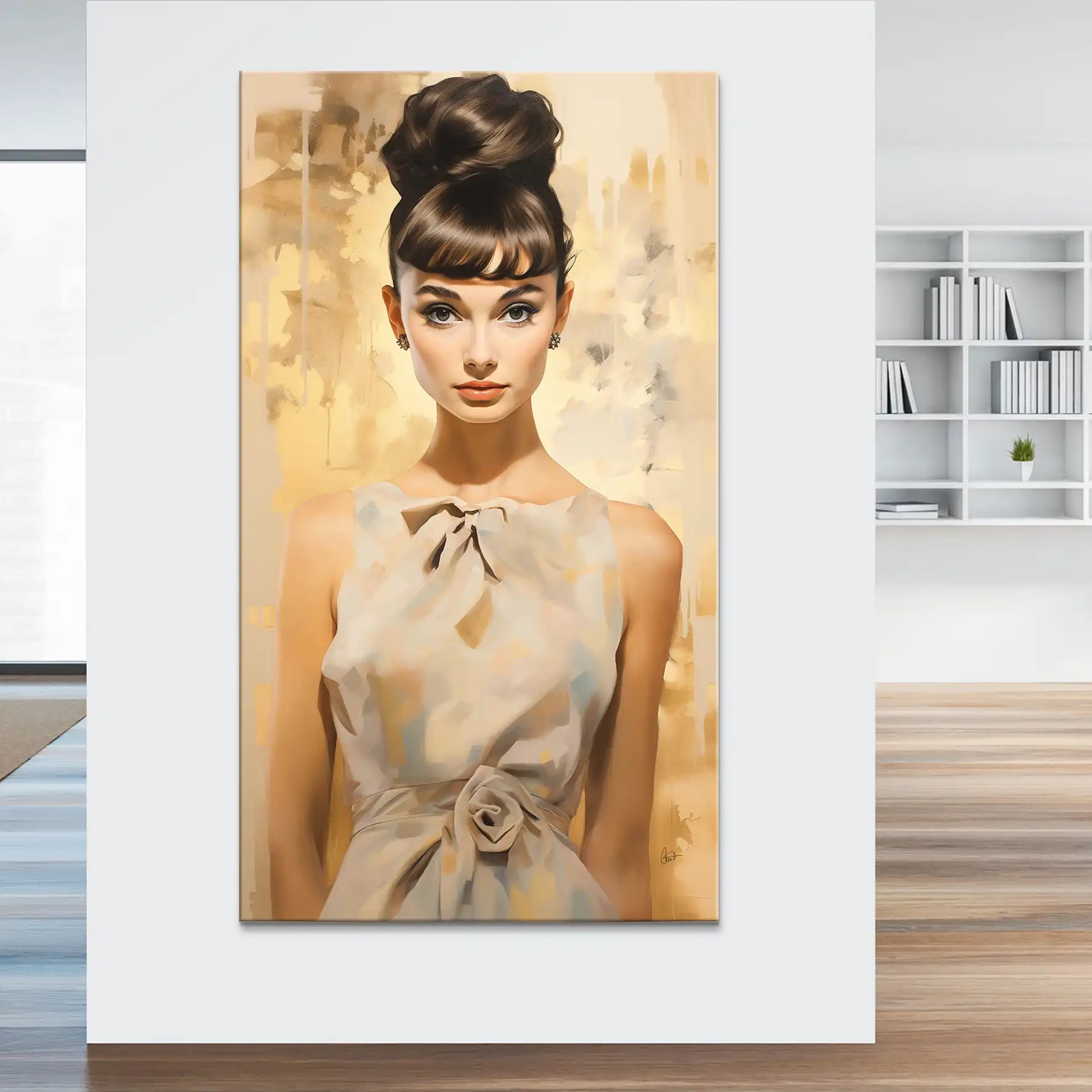 Audrey Boho Style Leinwand Bild INGALERiE