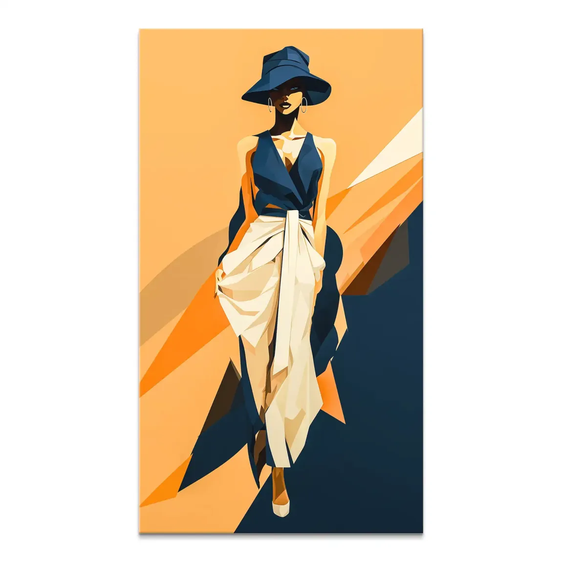 Midnight Elegance Leinwand Bild INGALERiE