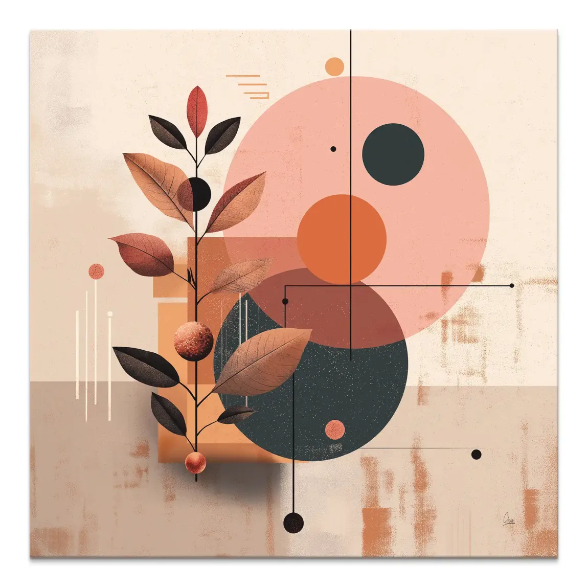 Terra Balance Leinwand Bild