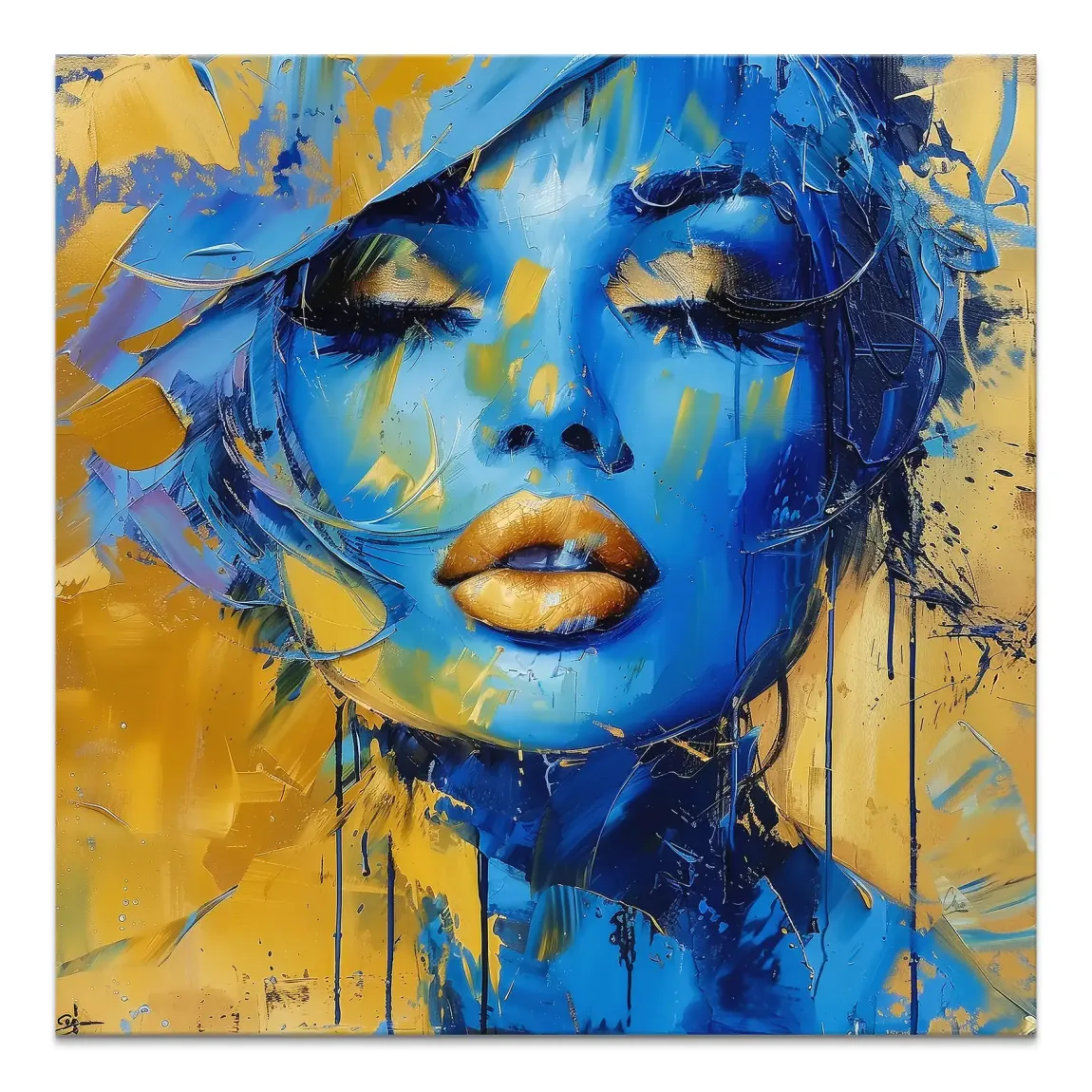 La Donna Leinwand Bild