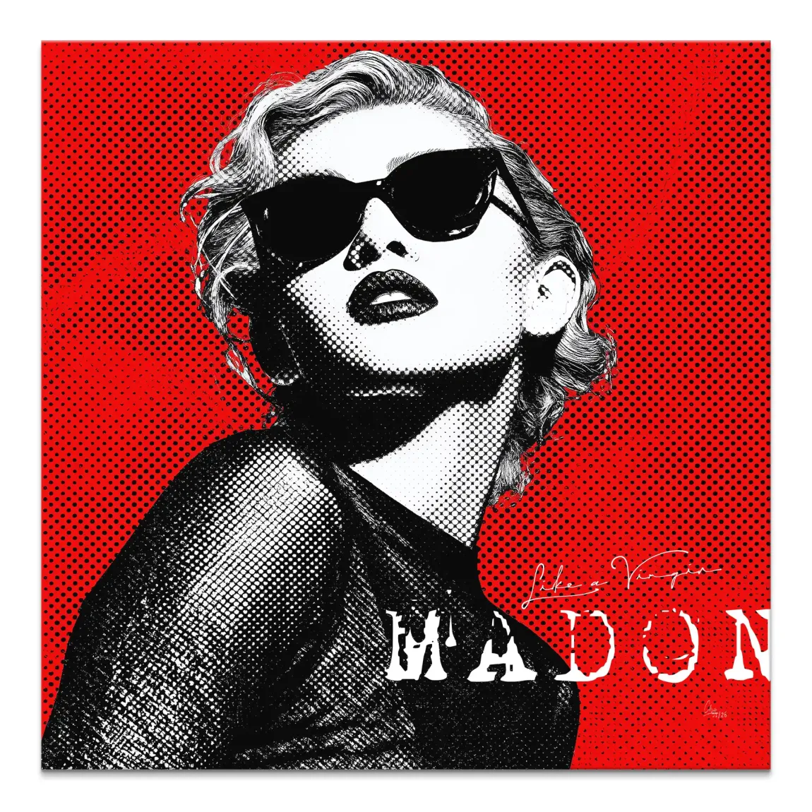 Rebel Madonna Leinwand Bild