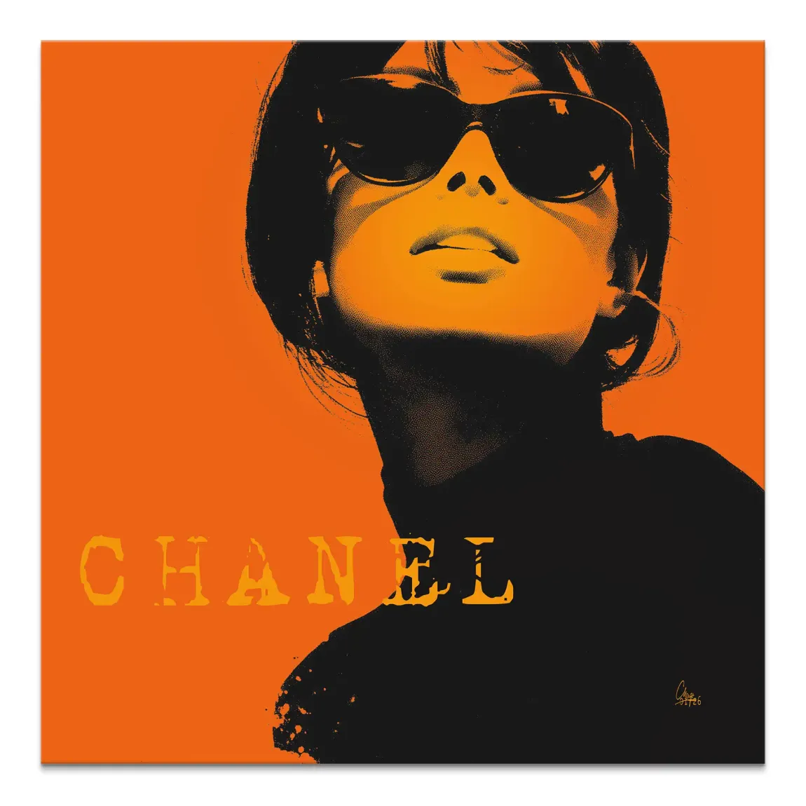 Chanel Glam Leinwand Bild