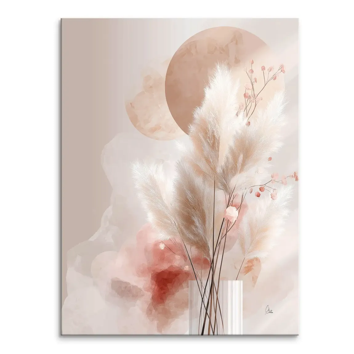 Amber Fields Leinwand Bild