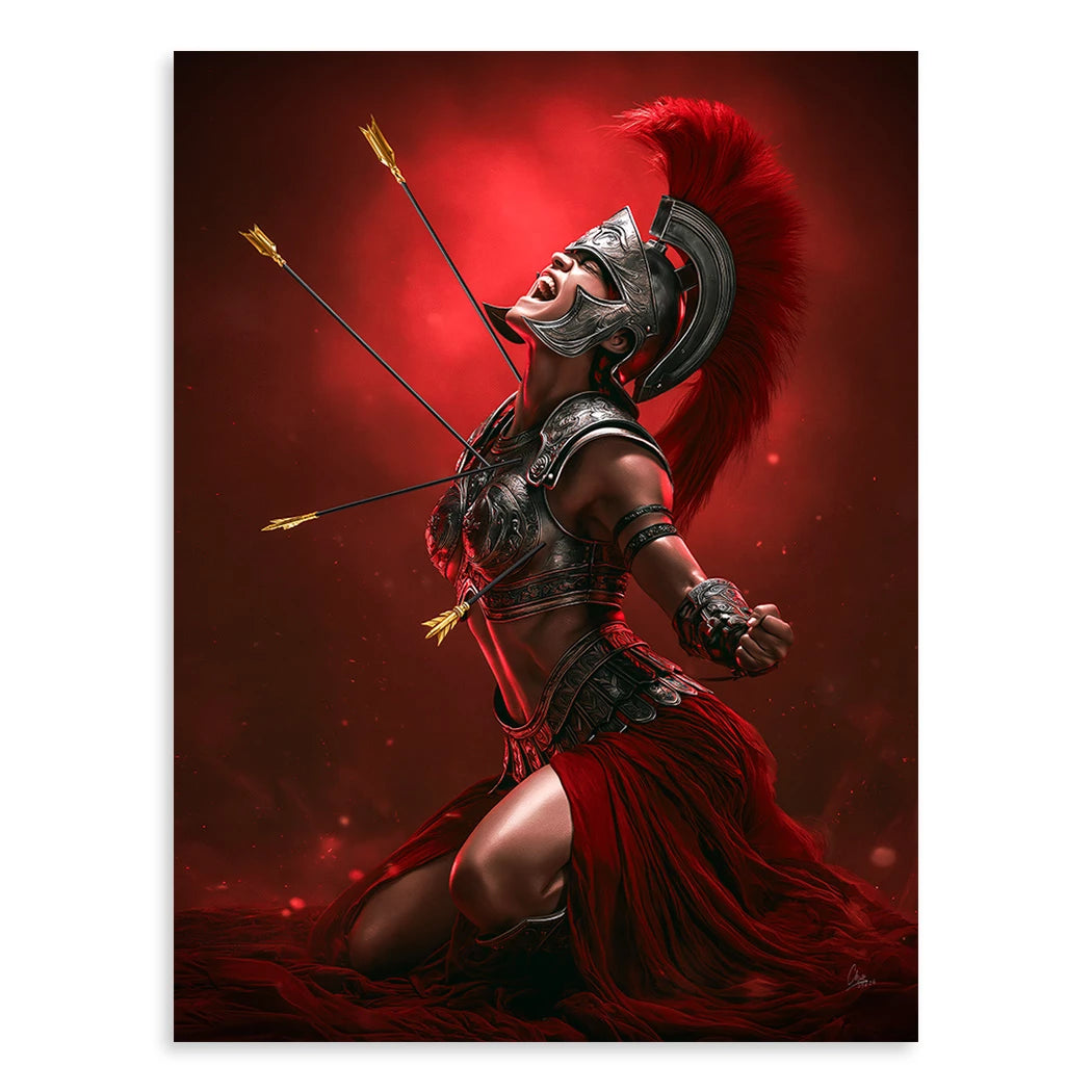 Die Gladiatorin Leinwand Bild