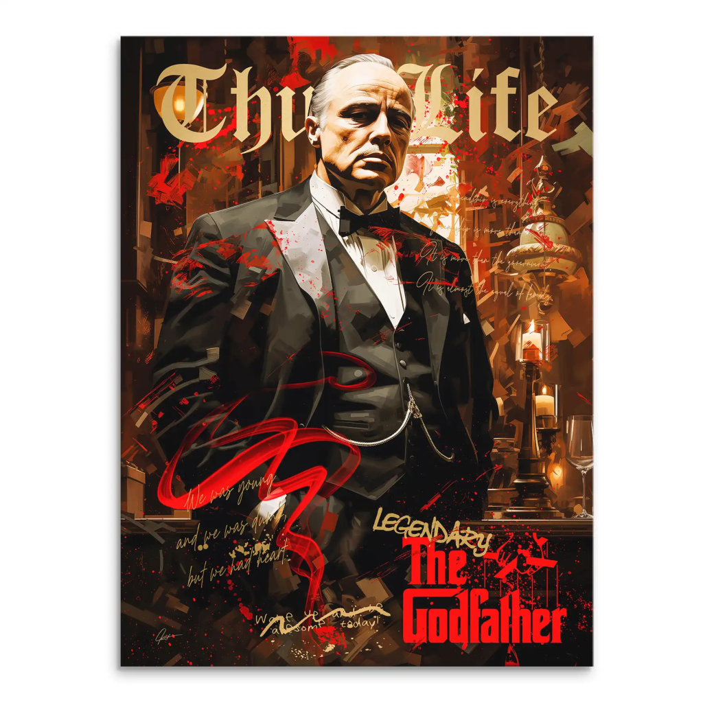 The Godfather Leinwand Bild INGALERIE