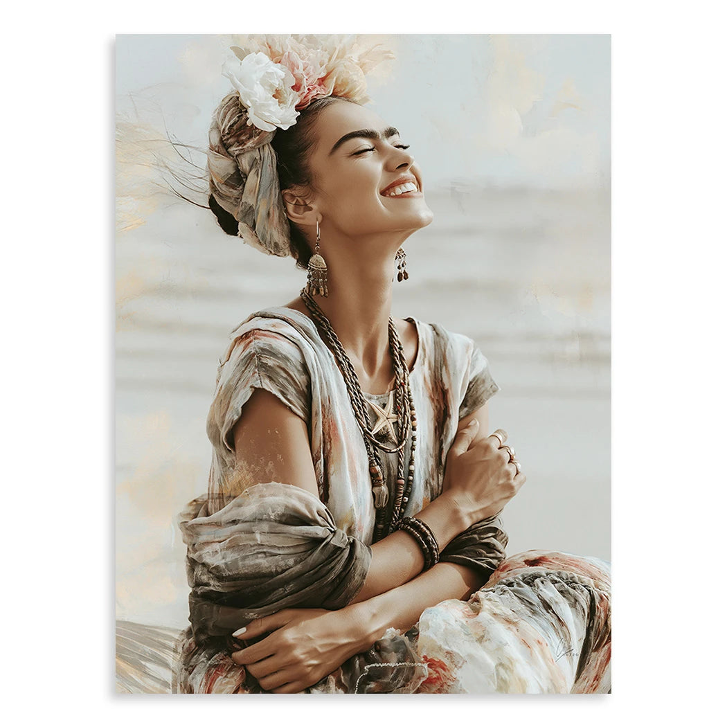 Frida Meeresglück Leinwand Bild