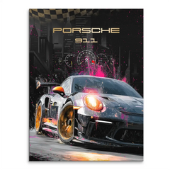 Porsche 911 GT3 Touch of Speed Leinwand Bild