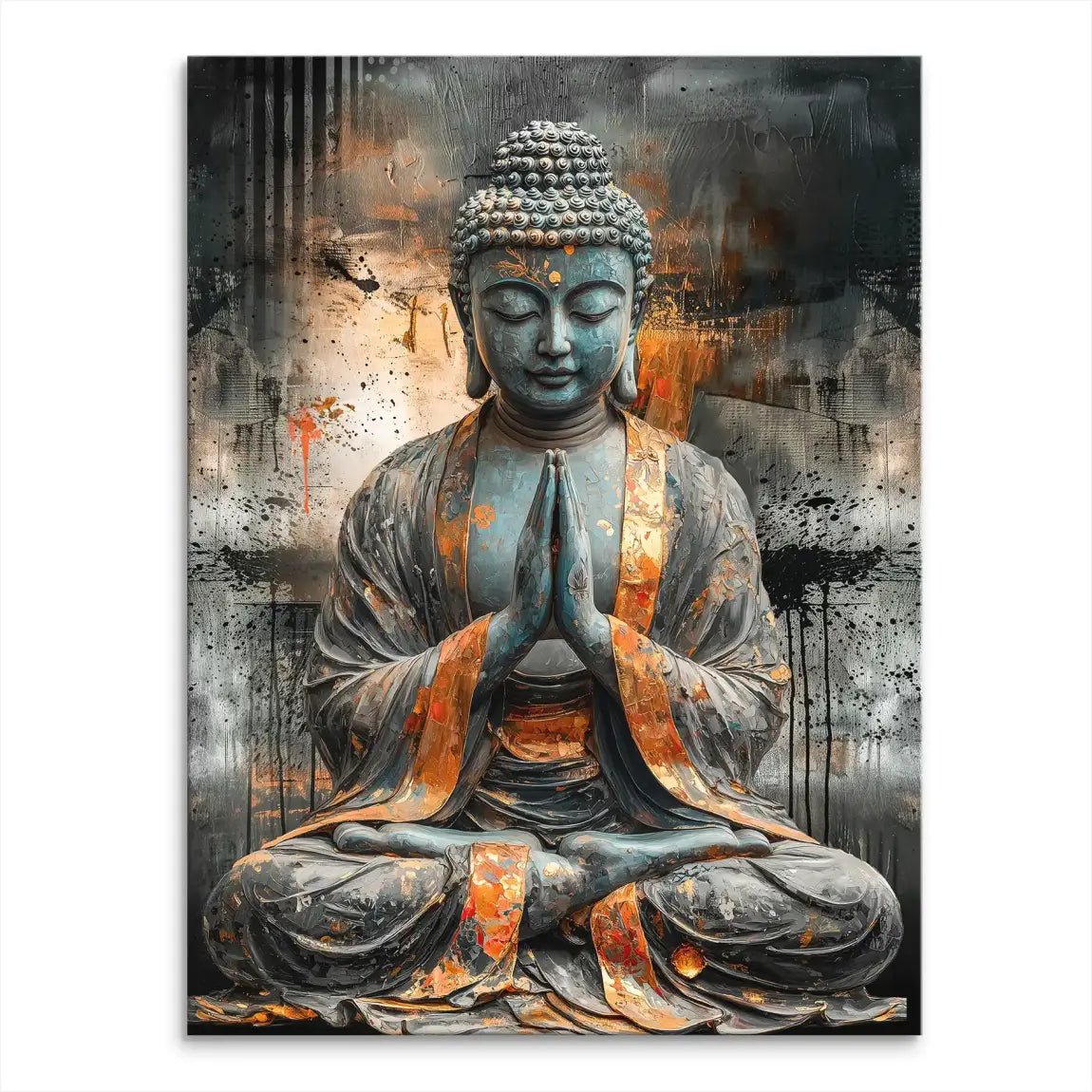 Buddha Abstrakt Nr.50 Leinwand Bild INGALERIE