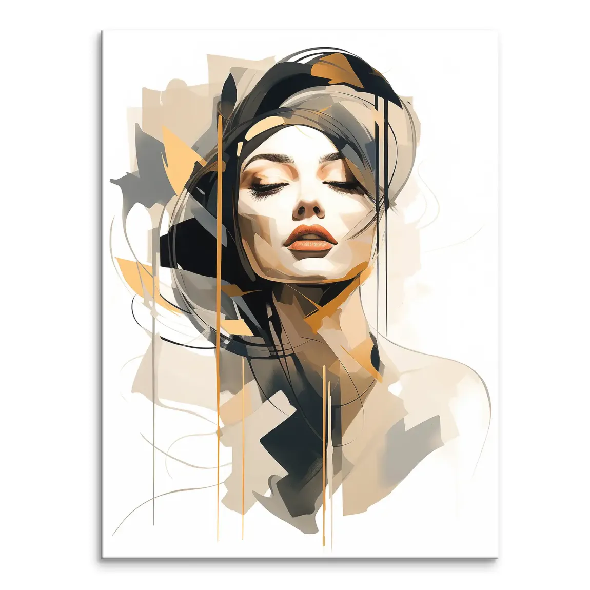 Whispers of Elegance Leinwand Bild INGALERIE