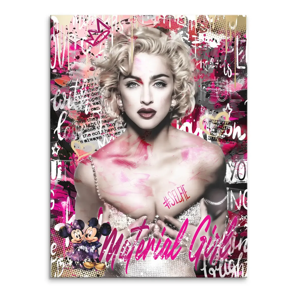 Pop Queen Vibes Leinwand Bild