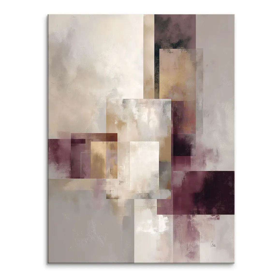 Mystic Geometry Leinwand Bild