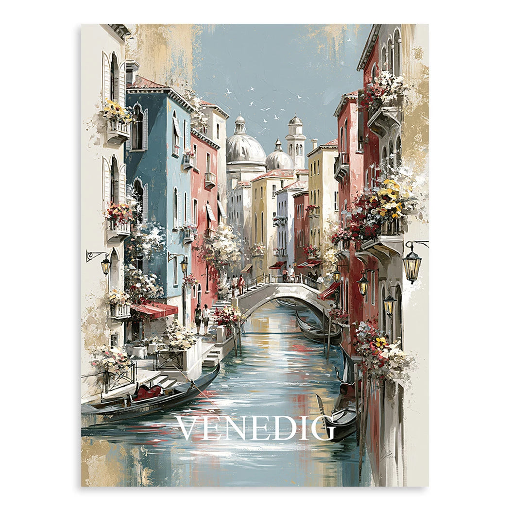 Venedig Serenata Leinwand Bild
