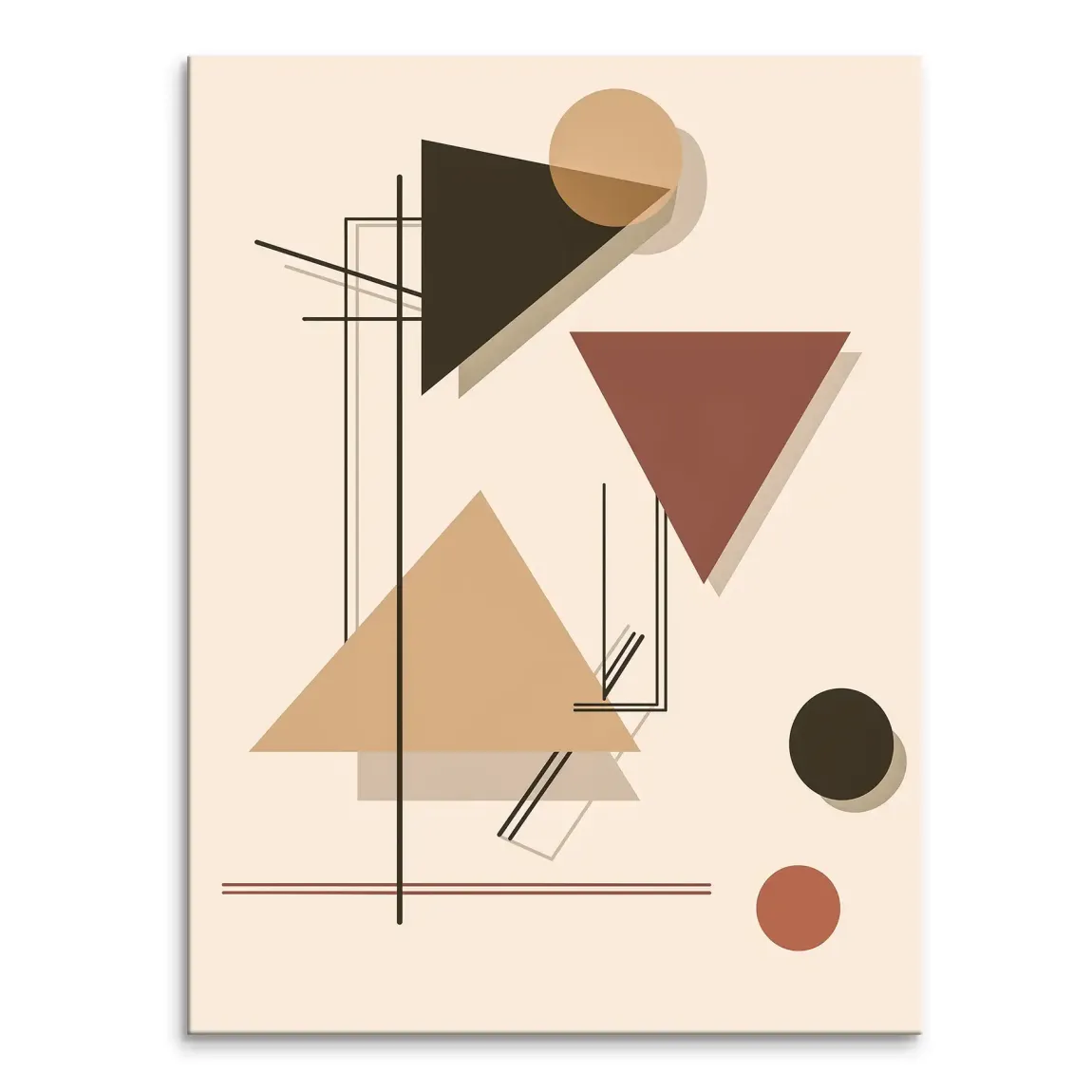 Kandinsky Harmony Style Leinwand Bild INGALERIE