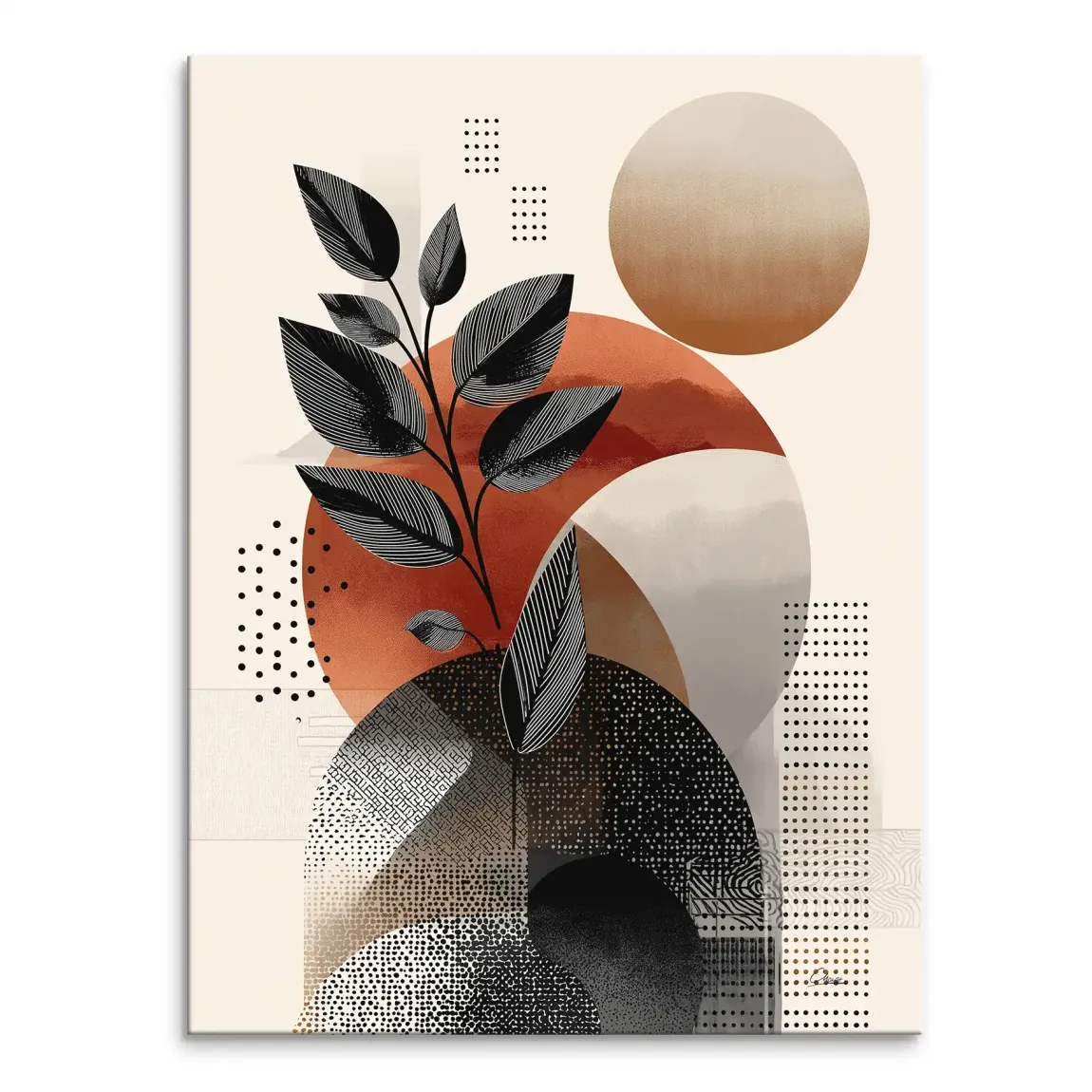 Terra Flora Harmony Leinwand Bild INGALERIE