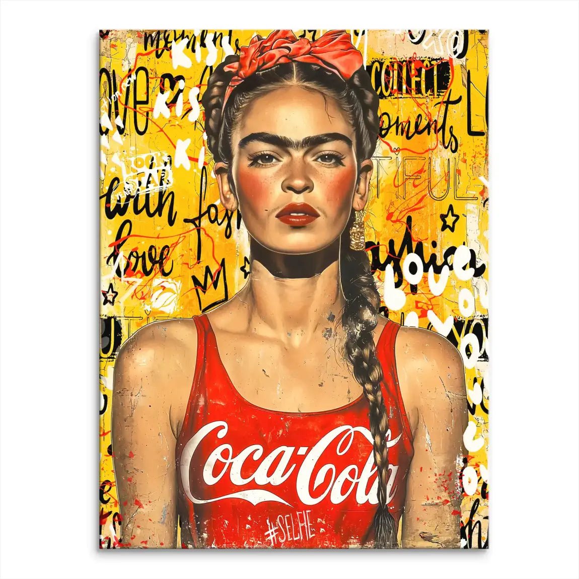 Frida Coke Leinwand Bild INGALERIE