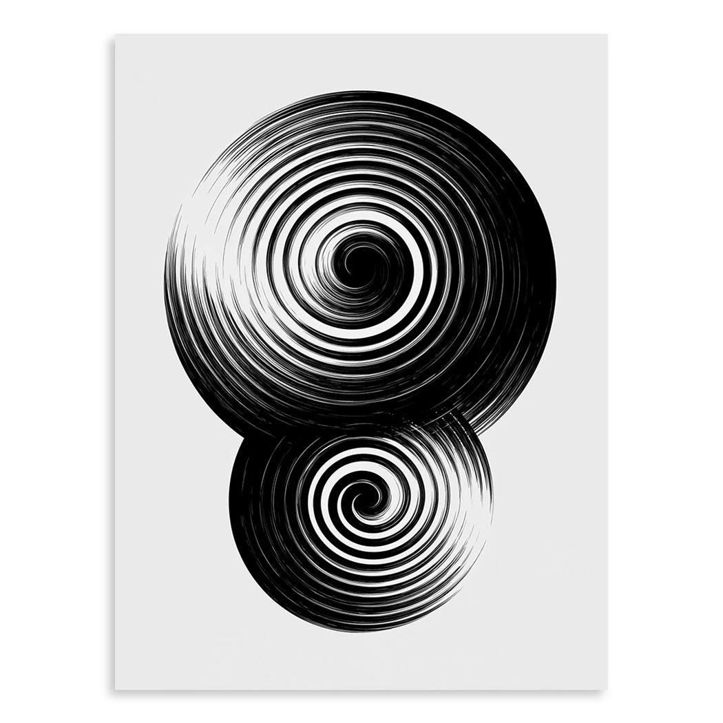 Spiral Harmonie Leinwand Bild