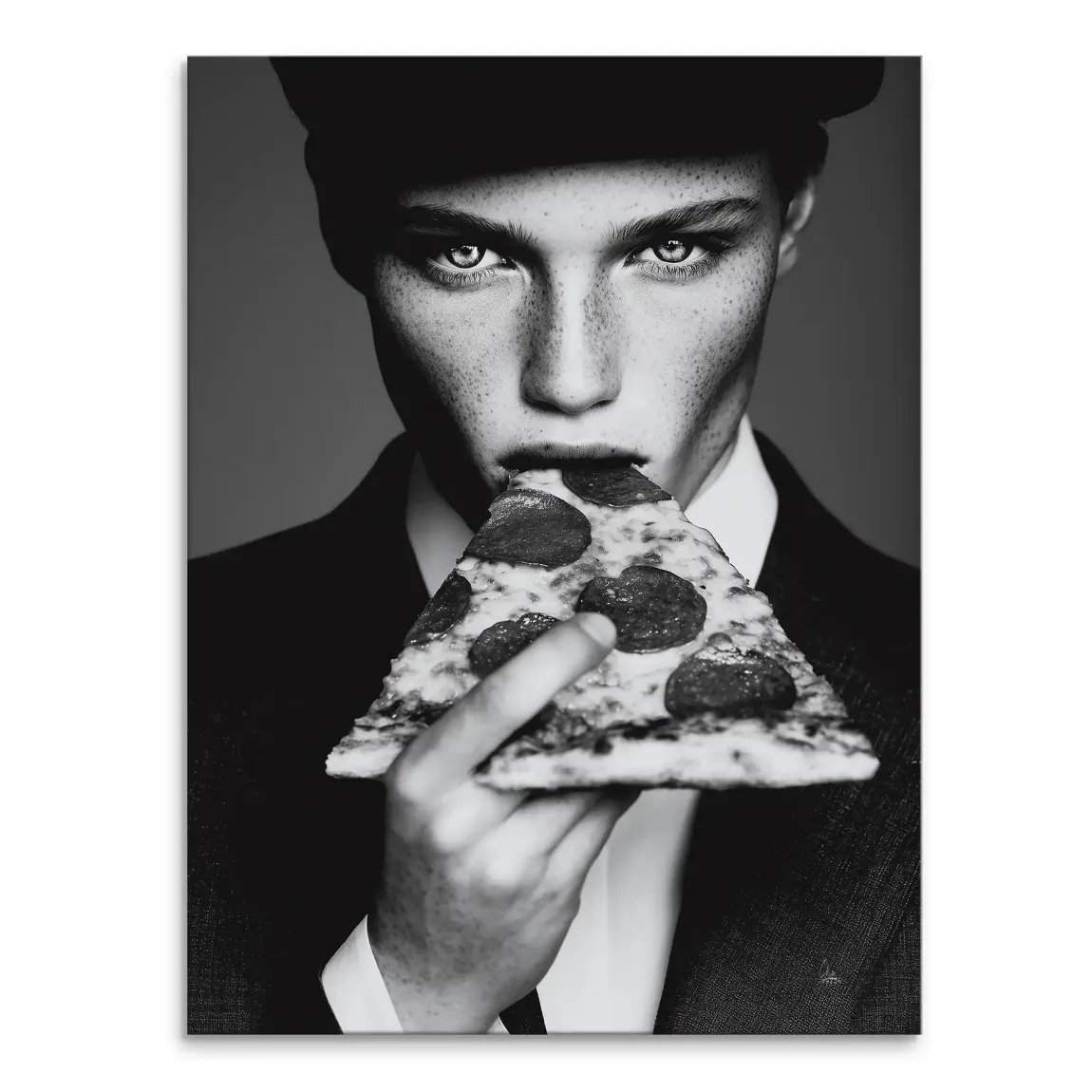 Pizza Charisma Leinwand Bild