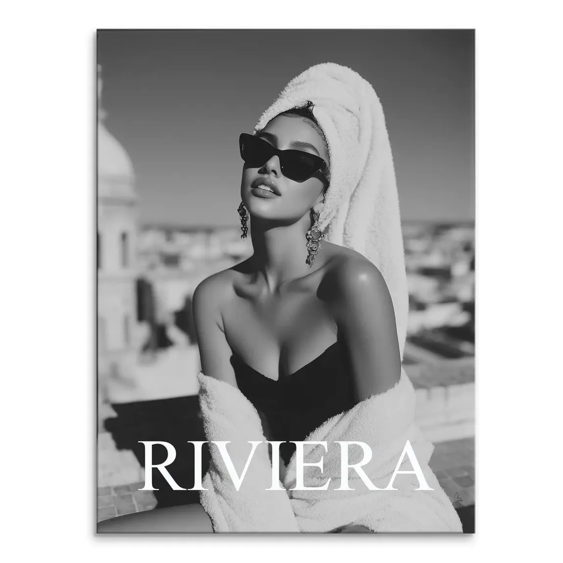 Riviera Glam Leinwand Bild