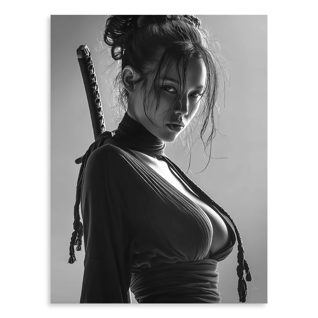 Katana Queen Leinwand Bild