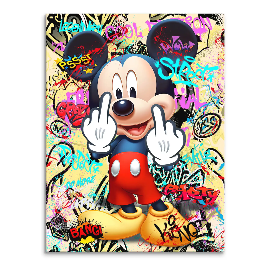 Micky Street Fresh Art Leinwand Bild INGALERIE