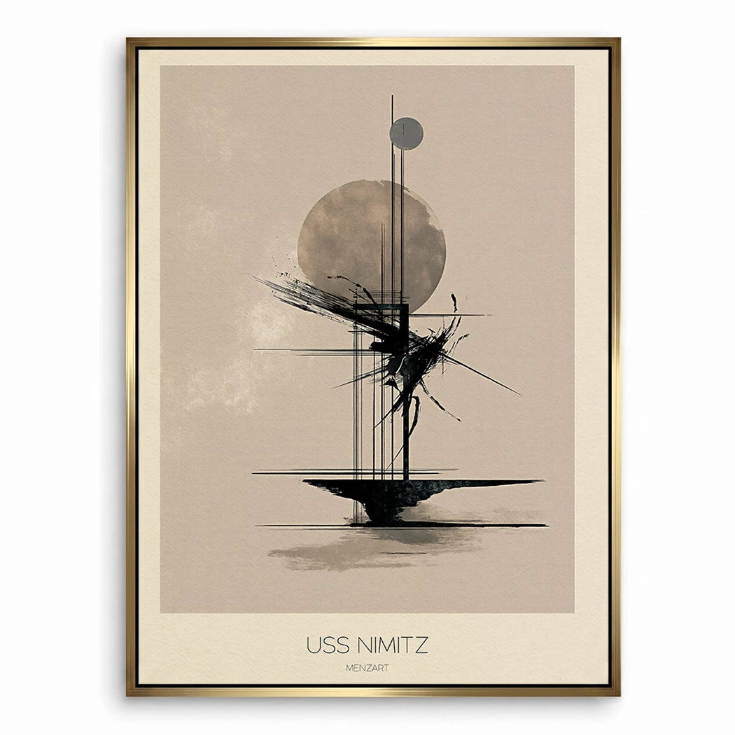 USS Nimitz Leinwand Bild