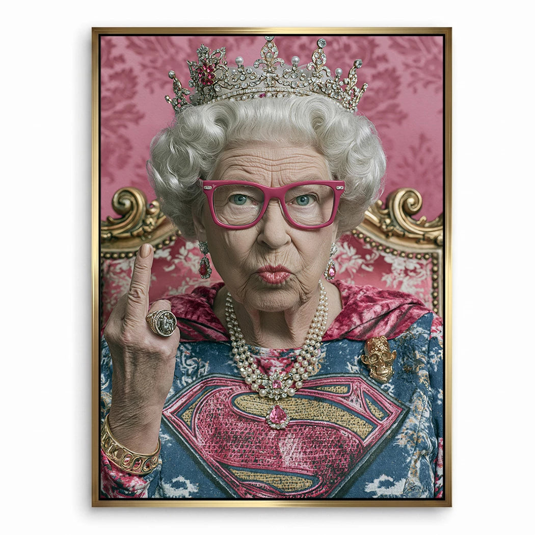 Queen Royale Leinwand Bild