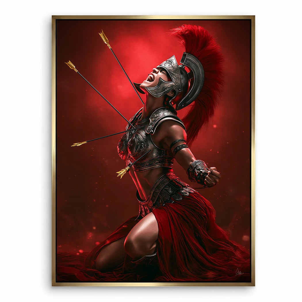 Die Gladiatorin Leinwand Bild