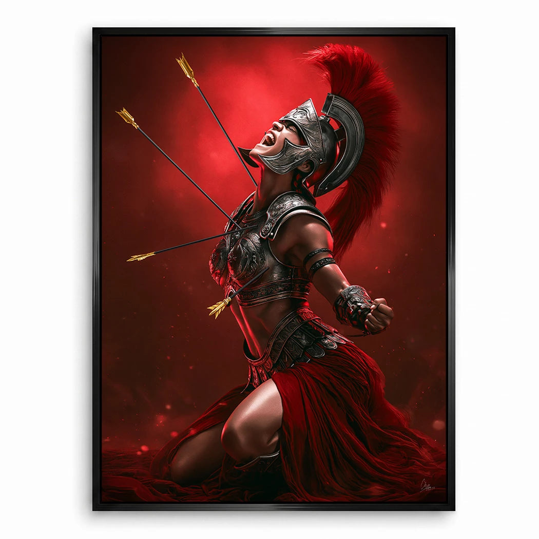 Die Gladiatorin Leinwand Bild