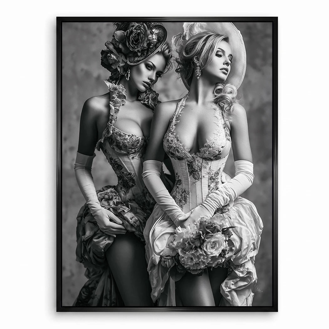 Rosen Verführung Leinwand Bild