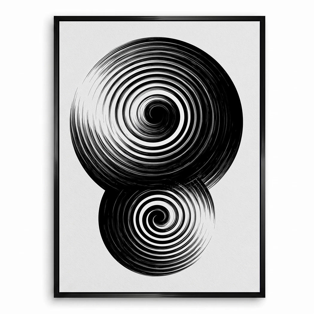 Spiral Harmonie Leinwand Bild