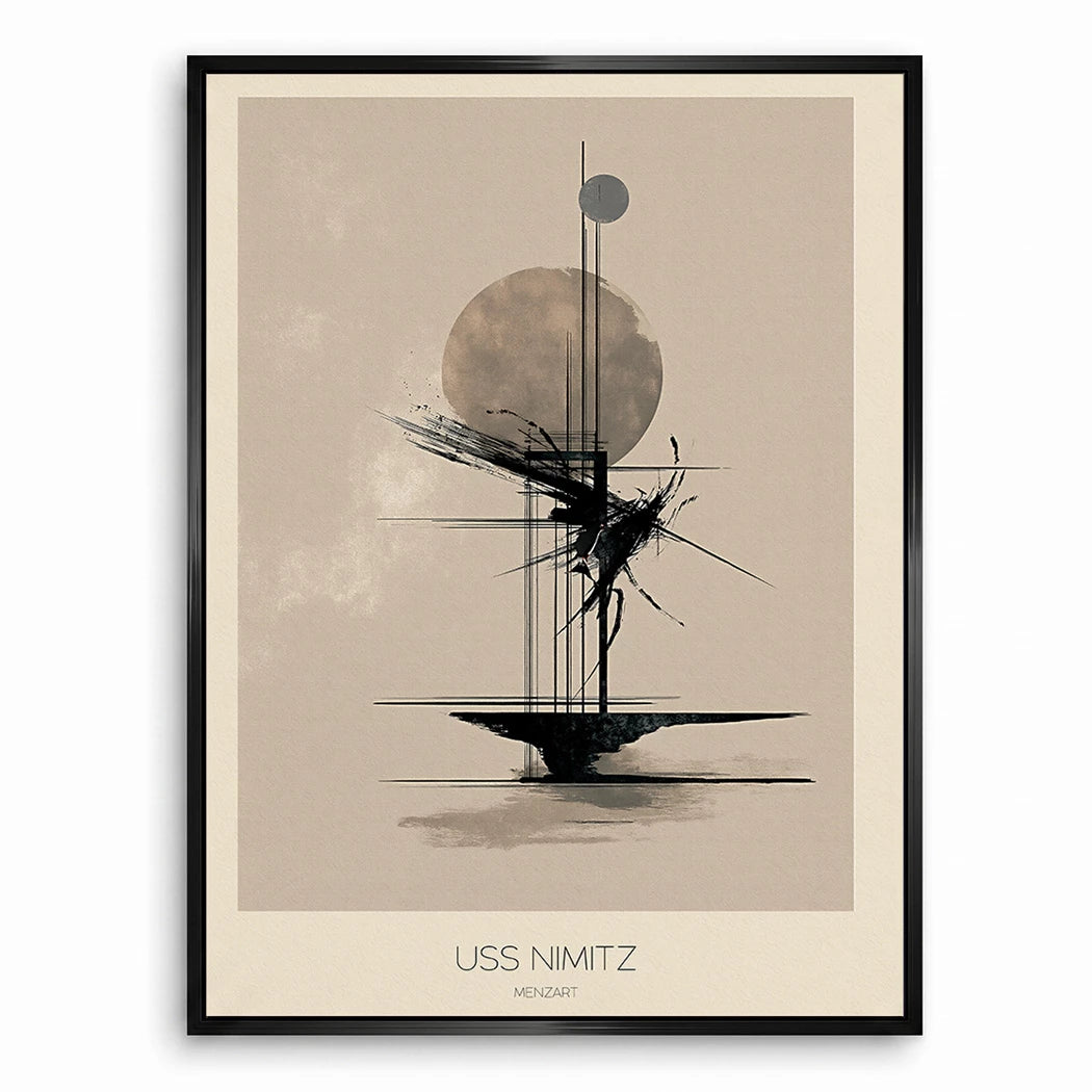 USS Nimitz Leinwand Bild