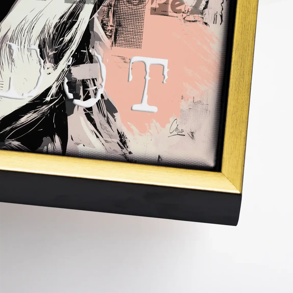 Bardot Ikone Leinwand Bild