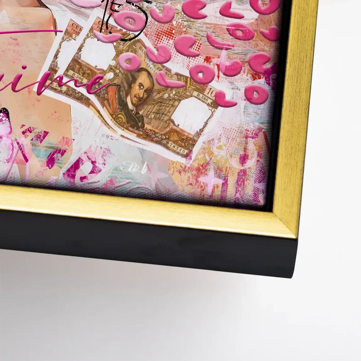 Bardot St Tropez Art Leinwand Bild