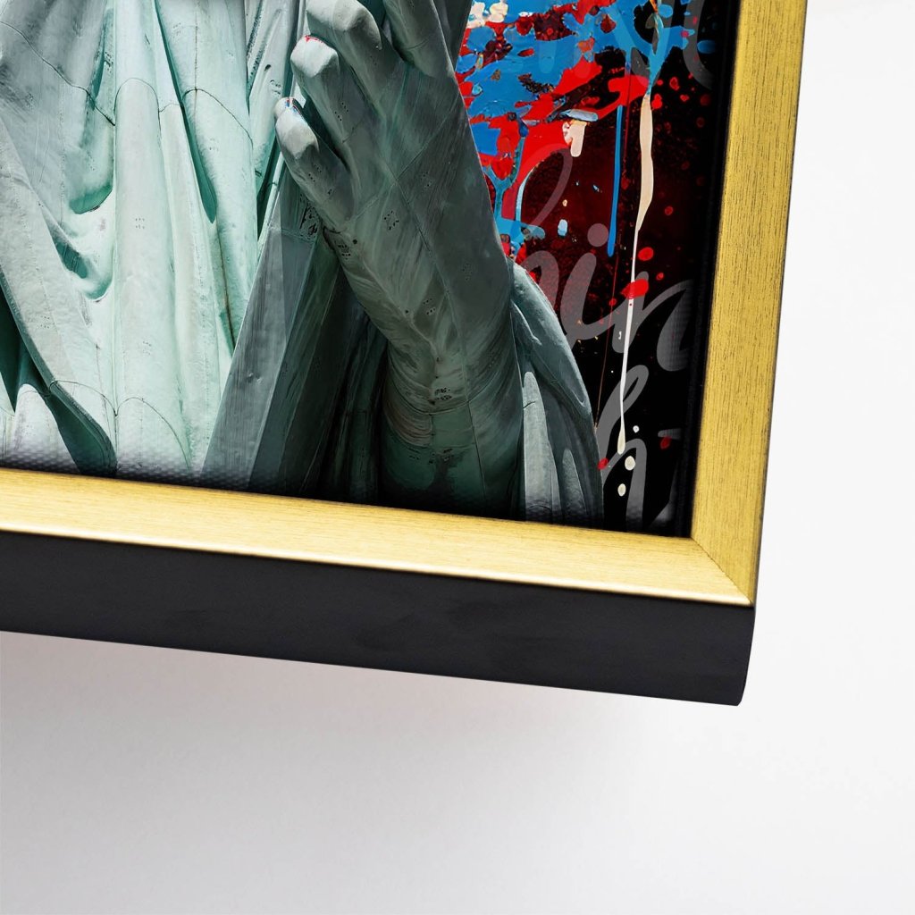 Micky USA Pop Art Leinwand Bild INGALERIE