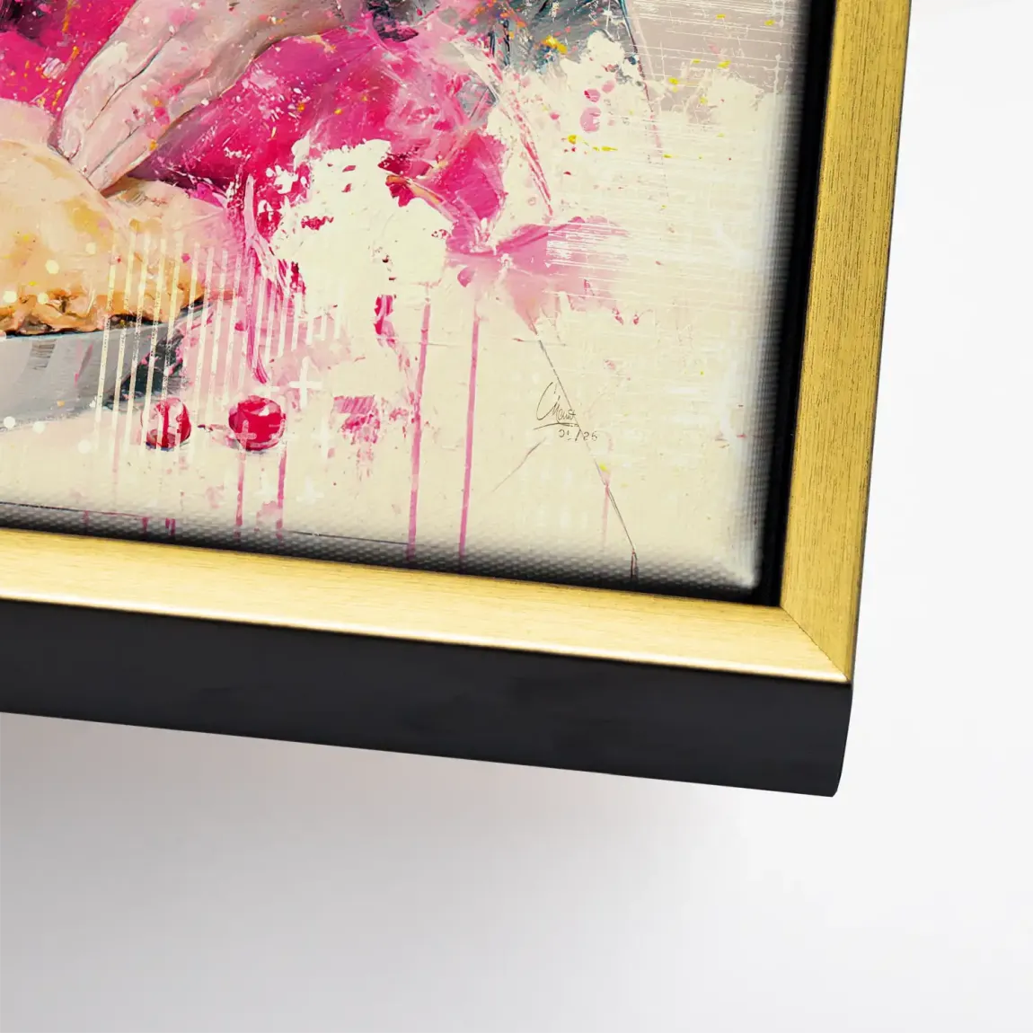 Audrey Marilyn Joy Leinwand Bild