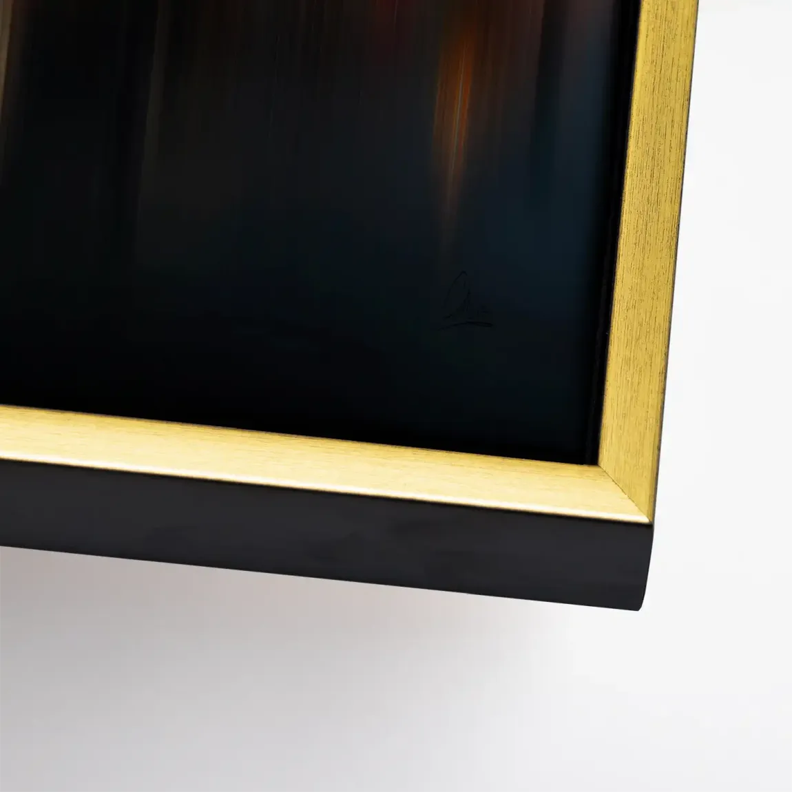 New York abstrakt Lights Leinwand Bild