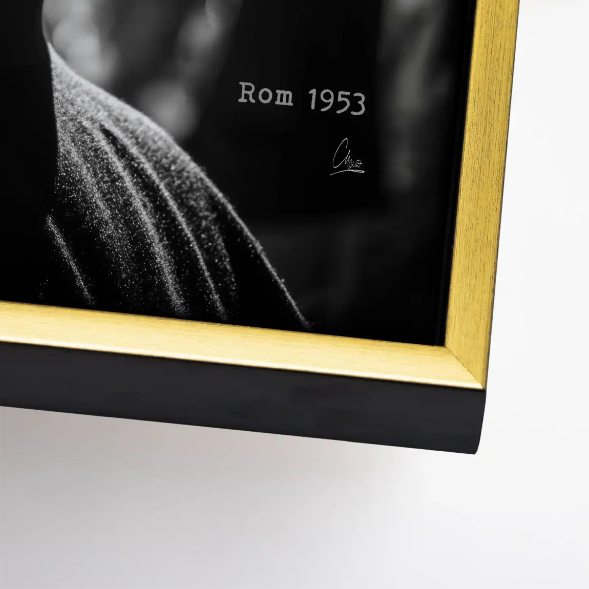 Audrey Hepburn Roma Leinwand Bild