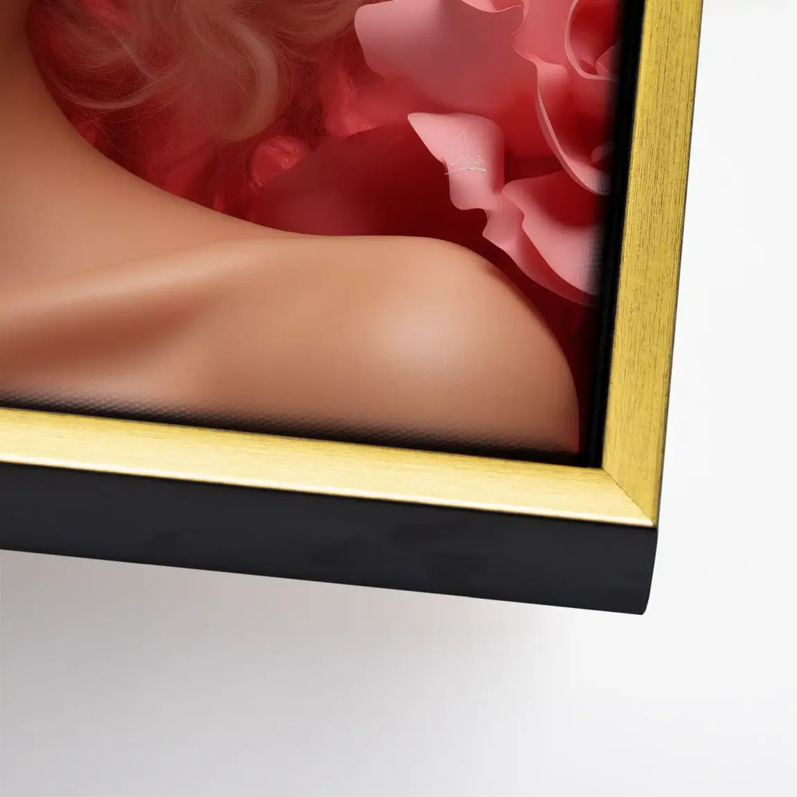 Pink Mirage Leinwand Bild