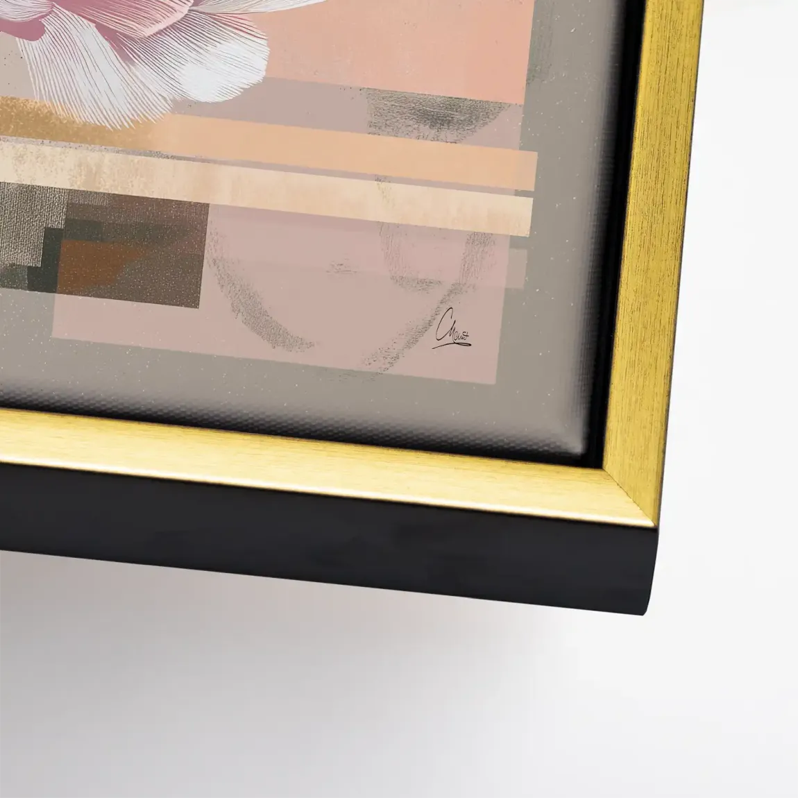 Soft Bloom Leinwand Bild